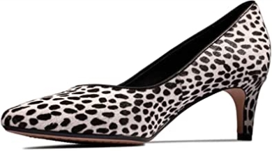 Animal-print Clarks Laina 55 Court2 Weit Geschnittene Damenschuhe