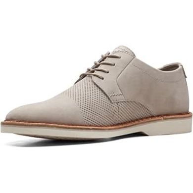 Atticus Ltlace Clarks Hellgrau