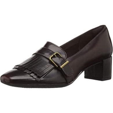 Tealia Maye Pumps Clarks Aus Auberginefarbenem Lackleder Für Damen