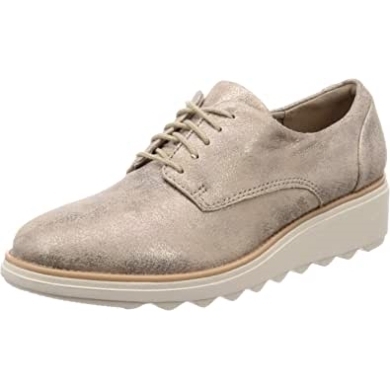 Beige Zinn Sharon Crystal Oxford Clarks Für Damen