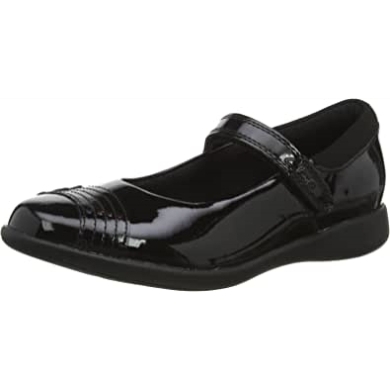 Ballerinas Mit Etch-beam-t Von Black Clarks Für Mädchen