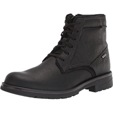 Black Clarks Morris High Wasserdichte Herrenstiefelette