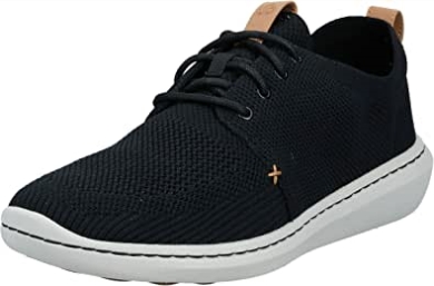 Black Clarks Step Urban Mix Sneaker Für Herren