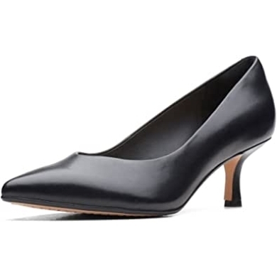 Schwarz Clarks Violett 55 Damenschuhe