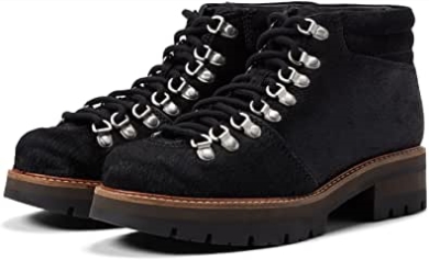 Schwarz Interesse Orianna Alpine Lederstiefel Ize Clarks