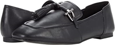 Schwarzes Leder Pur 2 Quasten Clarks