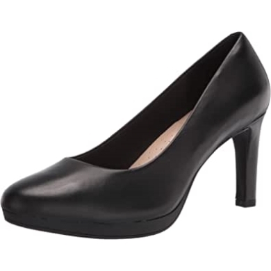 Ambyr Joy Pumps Aus Schwarzem Leder Für Damen Clarks