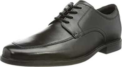 Schwarze Howard Schürze Für Herren Oxford-schuh Clarks