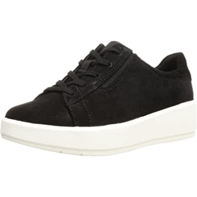 Schwarzer Sde Clarks Layton Lace Sneaker Für Damen