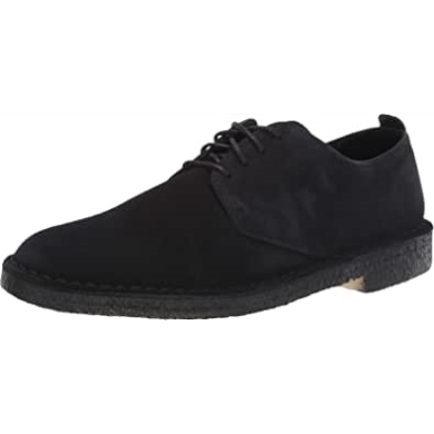Schwarzes Wildleder Von Clarks Desert London Oxford Für Herren