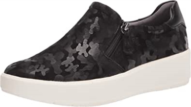 Interesse Clarks Layton Step-sneaker Aus Schwarzem Wildleder Für Damen