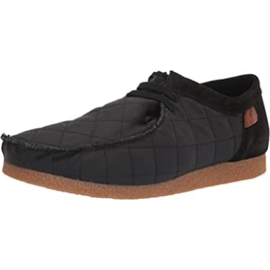 Schwarzes Textil Clarks Shacre Ii Step-mokassin Für Herren
