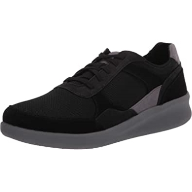 Schwarzer Textil Damensneaker Sillian 20 Lace Clarks