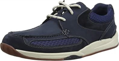 Blauer Clarks Langton Lane Herren-sneaker