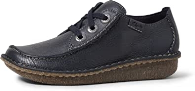 Blau Navy Clarks Fun Ny Dream Schnürschuhe Für Damen