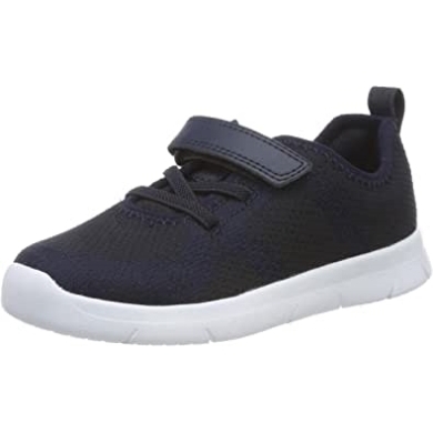 Blaue, Marineblaue, Marineblaue Clarks-ath-flux-t-low-top-sneaker Für Jungen