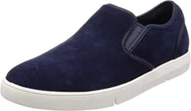 Clarks Herren-sneaker Mit Landry-edge Aus Blauem, Marineblauem Wildleder