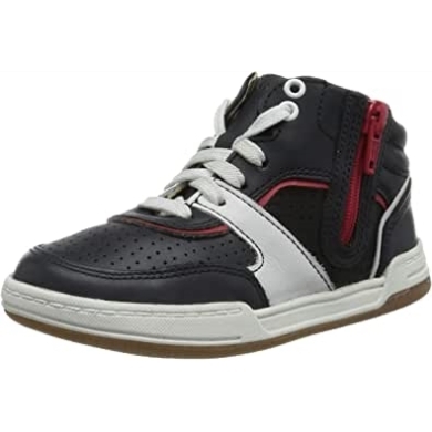 Rehbrauner Peak-t-sneaker Für Jungen Clarks Navig Leather