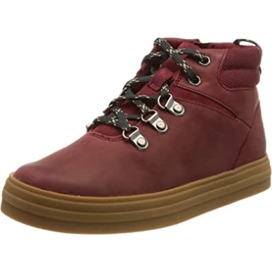 Jungen Nova Hike K Chukka Stiefel Clarks Burgund