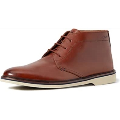 Brauner Clarks Malwood Mid Chukka-stiefel Für Herren