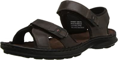 Braune Clarks Swing Dale Herrensandale
