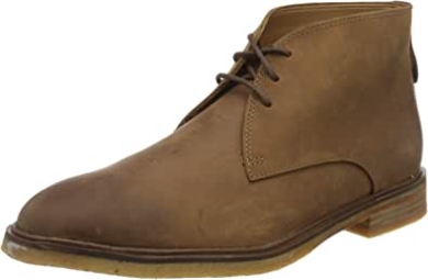 Braune Dunkelbraune Lea Clarks Clarkdale Bara Classic Stiefel Für Herren