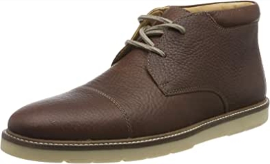 Braune, Braune, Getrommelte Herren-grandtop-klassiker-stiefel Von Clarks