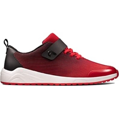 Clarks Aeon Pace Textil-sneaker Für Jugendliche, Rot
