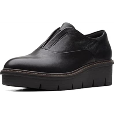 Clarks Airabell Himmelschwarzes Leder