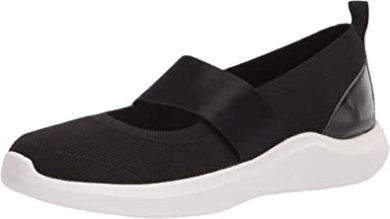 Clarks Nova Sol Damensneaker Aus Schwarzem Strick