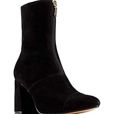 Clarks Black Laina 85 Wildleder Stiefeletten Schwarz