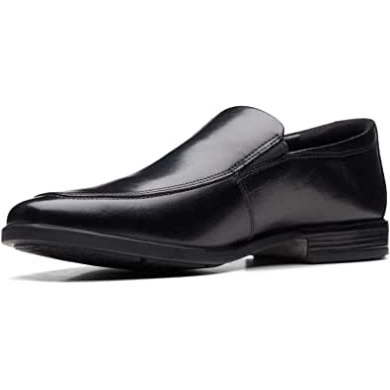 Clarks Howard Edge Derby Aus Schwarzem Leder Für Herren