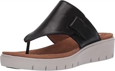 Clarks Un Karely Dew Slingback-sandalen Aus Schwarzem Leder Für Damen
