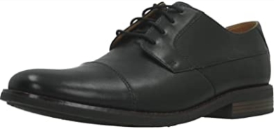 Clarks Schwarze Beckenkappe Für Herren