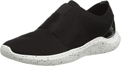 Clarks Nova Lumis Sneaker Aus Schwarzem Textil Für Damen