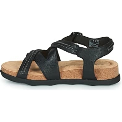 Clarks Schwarz Weiß Brynn Ave Schwarz