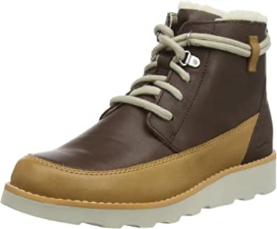 Clarks Brauner Knöchelwarmer Chukka-stiefel Mit Krone Für Jungen