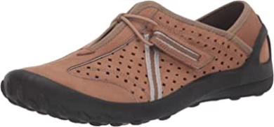 Clarks Tequini Sneaker Aus Braunem Nubukleder Für Damen
