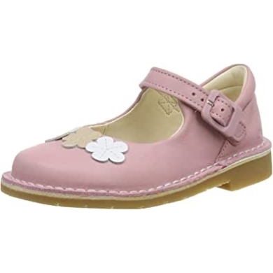 Clarks Comet Gem Kleinkind Lederschuhe Staubrosa