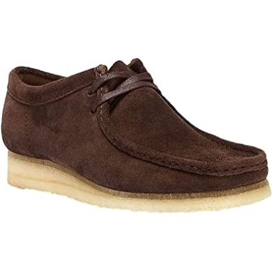 Clarks Dunkelbraune Niedrige Herrensneaker 26 154744 Wallabee Size