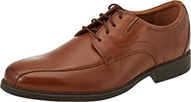 Clarks Whiddon Pace Oxford Flat Für Herren In Dunkler Bräune