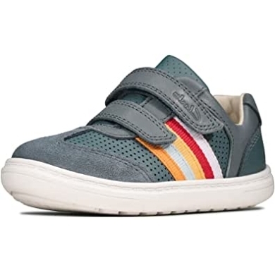 Clarks Flash Beau T Erste Schuhe Für Jungen Blau