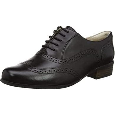 Clarks Hamble Oak Damenschuhe Aus Schwarzem Leder