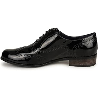 Clarks Hamble Oak Damen-derby-schnürschuhe Schwarz