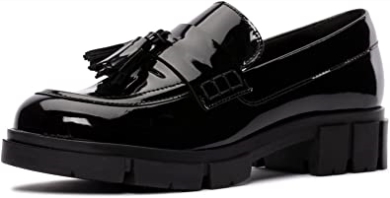 Clarks Flacher Schlupfschuh Im Loafer-stil Für Damen Teala Loafer Schwarz