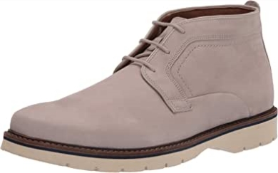 Clarks Bayhill Mid Ankle Boot Für Herren Stone Nubuk