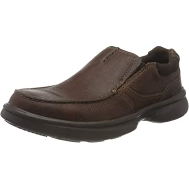 Clarks Bradley Free Loafer Für Herren Aus Getrommeltem Leder In Hellbraun