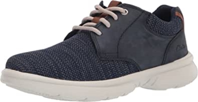 Clarks Bradley Lane Sneaker Für Herren, Marineblau, Gestrickt