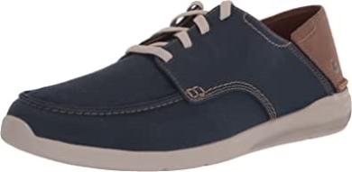 Clarks Schnürsneaker Für Herren Navy Textil