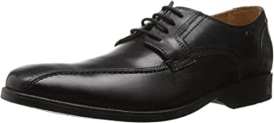 Clarks Herren Kalden Vibe Derbys Schwarz